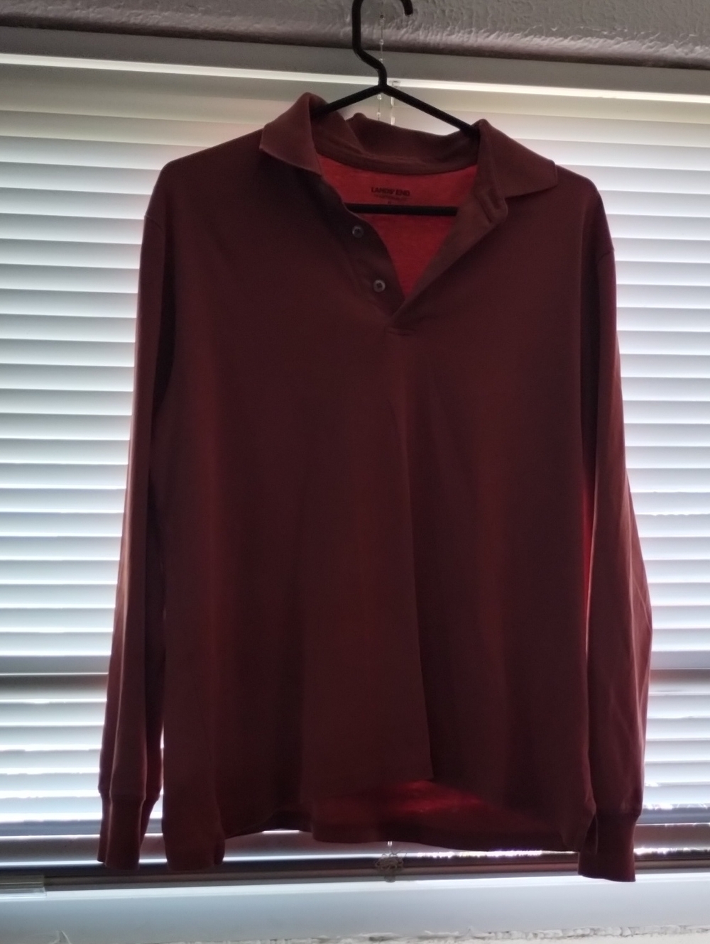 Lands End Women's Long Sleeve Shirt M